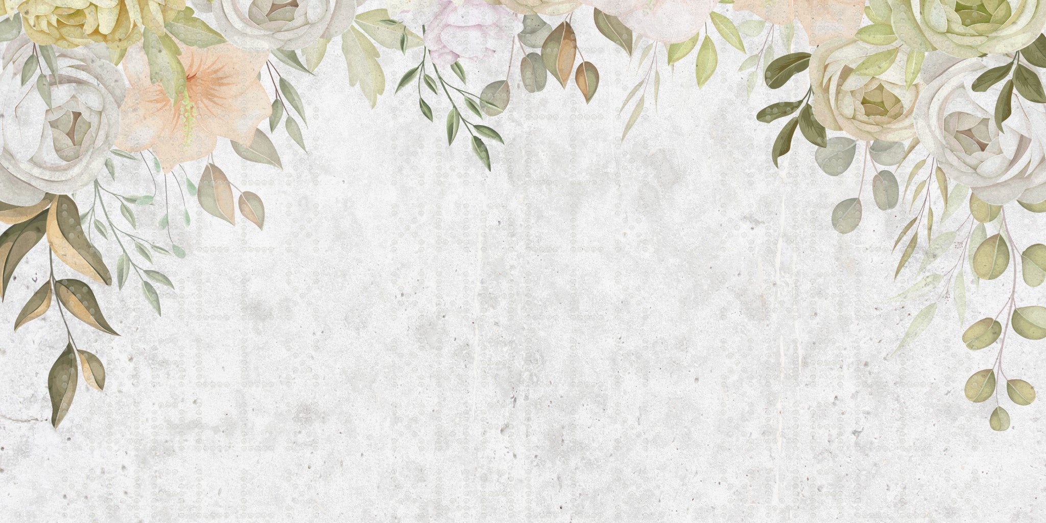 Soft Floral Garden Wallpaper