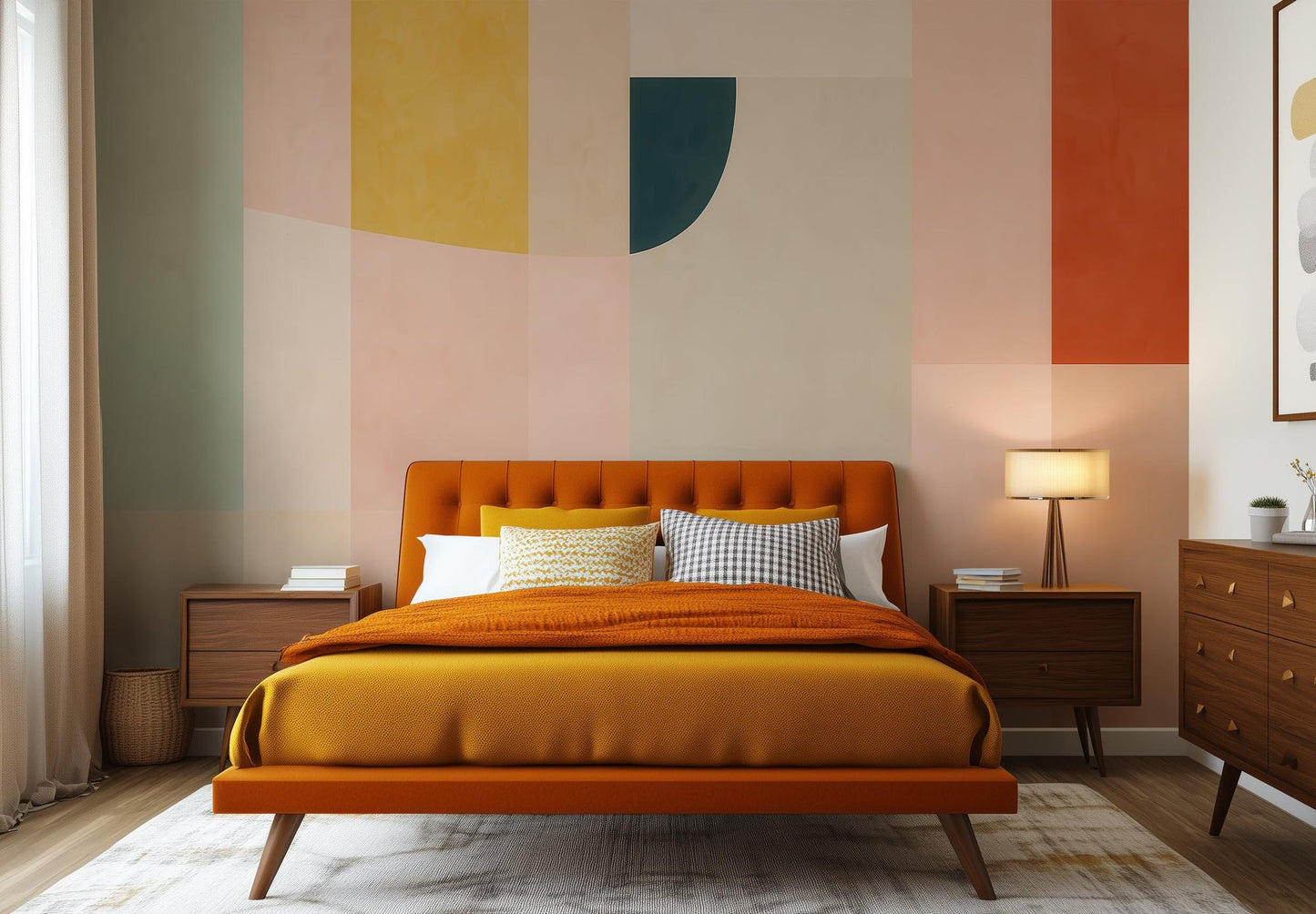 Modern Pastel wallpaper for Bedroom