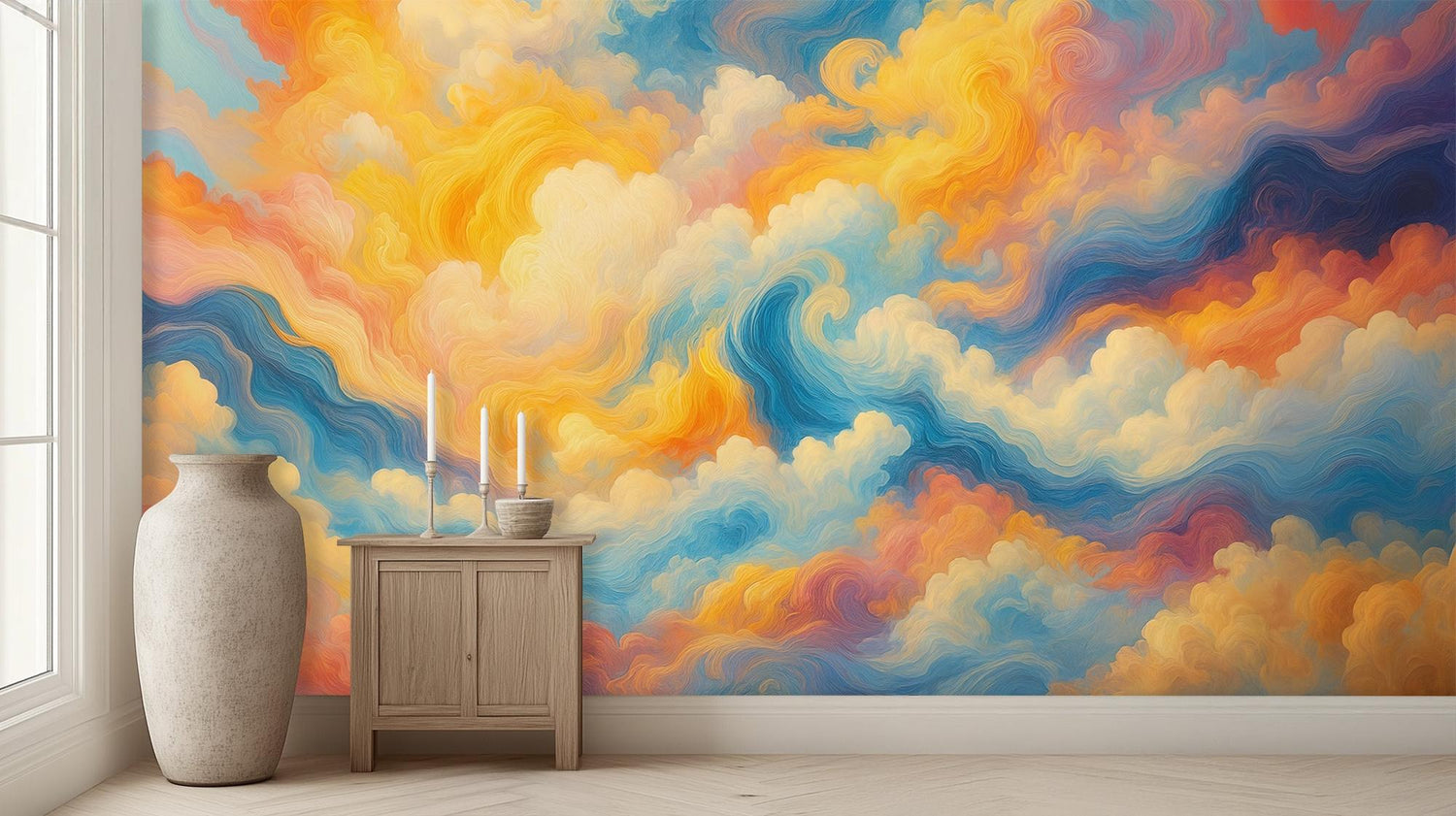 Modern Pastel wallpaper for Bedroom