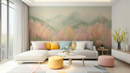 Modern Pastel wallpaper for Bedroom