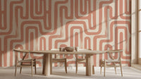 Yemek Odası için Modern Pastel duvar kağıdı