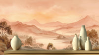 Modern Pastel wallpaper for Living Room