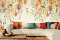Modern Pastel wallpaper for Living Room