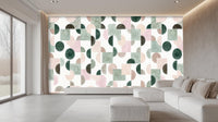 Modern Pastel wallpaper for Living Room