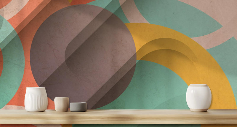 Oturma Odası için Modern Pastel duvar kağıdı