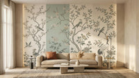 Modern Pastel wallpaper for Living Room
