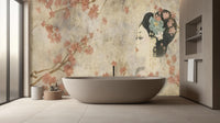 Traditional Pastel wallpaper for Bathroom