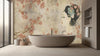 Blossoming Geisha Portrait Wallpaper