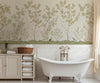 Whimsical Bird and Blossom Wallpaper