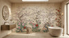 Cherry Blossom & Bird Harmony Wallpaper
