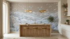 Traditional Pastel wallpaper for Kitchen
