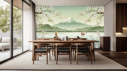 Traditional Pastel wallpaper for Living Room