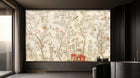 Traditional Pastel wallpaper for Living Room