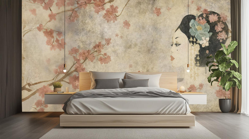 Vintage Pastel wallpaper for Bedroom