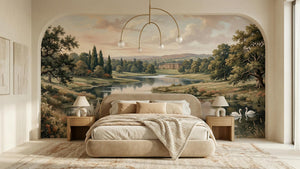 Vintage Pastel wallpaper for Bedroom
