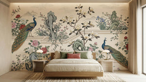 Vintage Pastel wallpaper for Bedroom