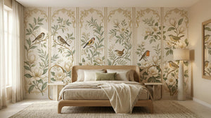 Vintage Pastel wallpaper for Bedroom