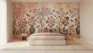 Vintage Pastel wallpaper for Bedroom