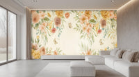 Vintage Pastel wallpaper for Bedroom