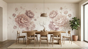 Vintage Pastel wallpaper for Dining Room