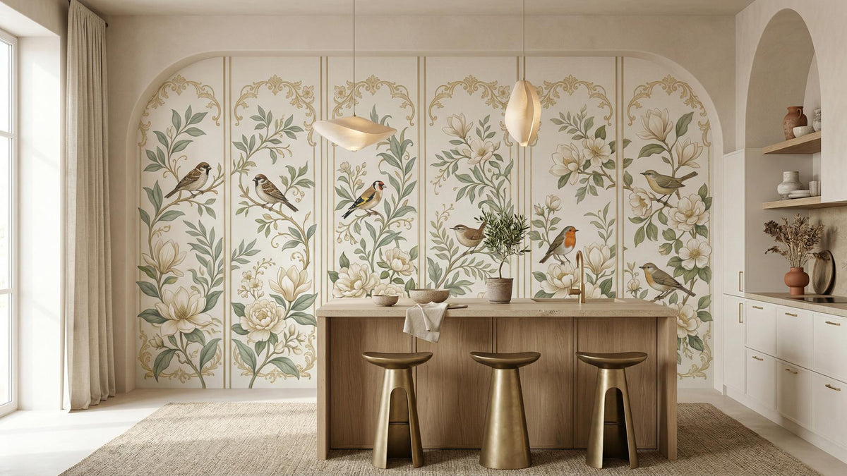 Vintage Pastel wallpaper for Kitchen