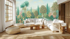 Vintage Pastel wallpaper for Living Room