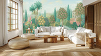 Vintage Pastel wallpaper for Living Room