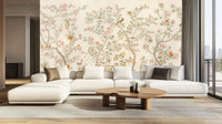 Vintage Pastel wallpaper for Living Room