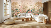 Vintage Pastel wallpaper for Living Room