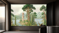 Vintage Pastel wallpaper for Living Room