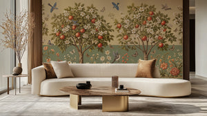 Vintage Pastel wallpaper for Living Room