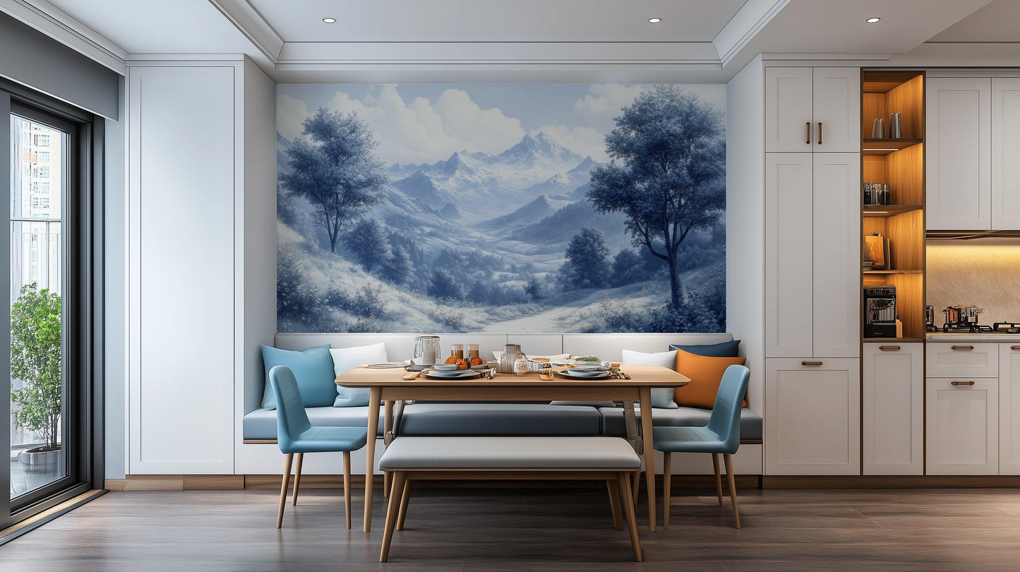 Blue Tone wall art - XWALLX