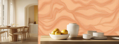 Modern Peach wallpaper for Kitchen