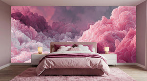 Abstract Pink wallpaper for Bedroom