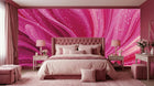 Abstract Pink wallpaper for Bedroom