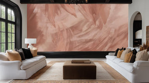 Abstract Pink wallpaper for Living Room