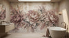 Blush Peony Floral Wallpaper