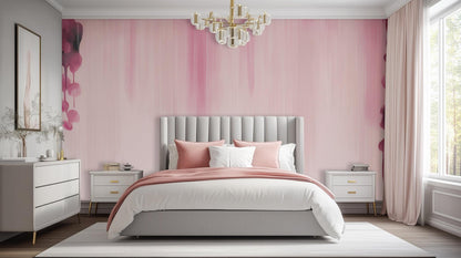 Contemporary Pink wallpaper for Bedroom