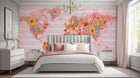 Contemporary Pink wallpaper for Bedroom