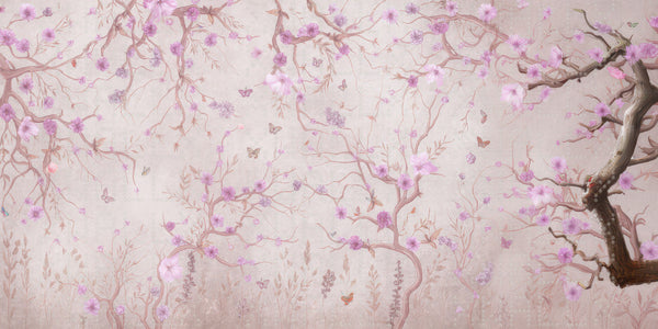Şakacı Floral Şelale Duvar kağıdı - Sample