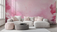 Contemporary Pink wallpaper for Bedroom