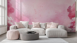 Contemporary Pink wallpaper for Bedroom