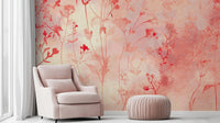Contemporary Pink wallpaper for Bedroom