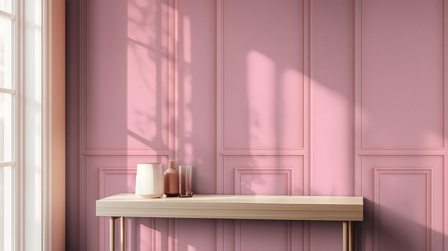 Contemporary Pink wallpaper for Bedroom