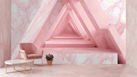 Contemporary Pink wallpaper for Bedroom