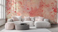 Contemporary Pink wallpaper for Bedroom
