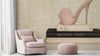 Parisienne Fashion Bookshelf Wallpaper