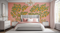 Contemporary Pink wallpaper for Bedroom