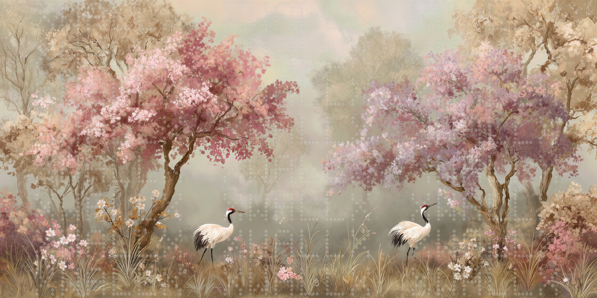 Cherry Blossom Serenade Wallpaper