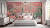 Contemporary Pink wallpaper for Bedroom